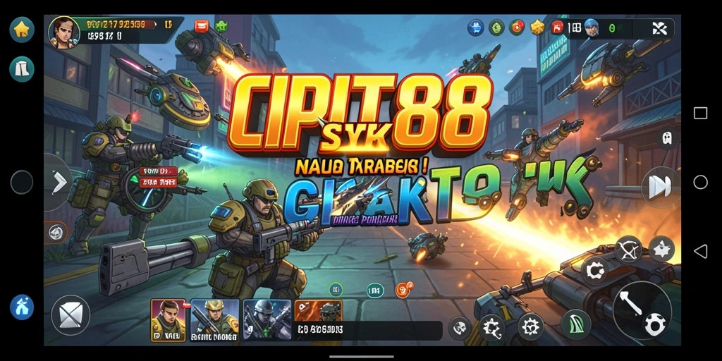 Tampilan menarik dari gameplay strategi di CIPIT88.