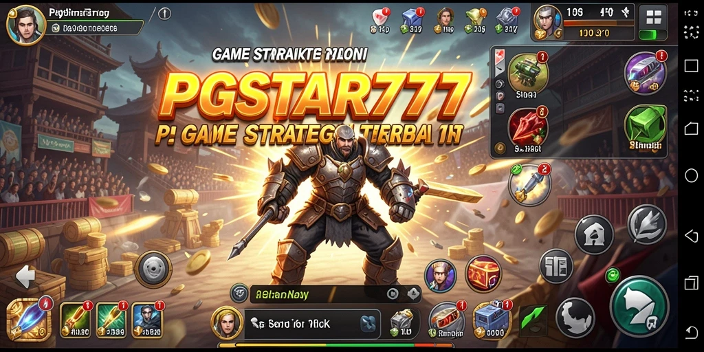 Tangkapan layar PGSTAR777 dengan momen intens dalam pertempuran strategi.