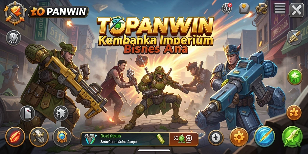 Tampilan gameplay yang menarik dari game Tycoon TOPANWIN.